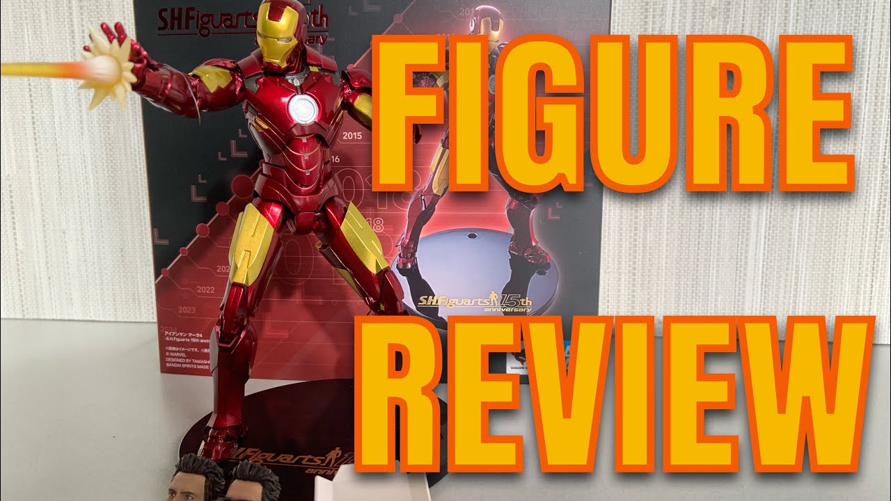 SH Figuarts 15th anniversary Iron Man 2 Mark IV REVIEW