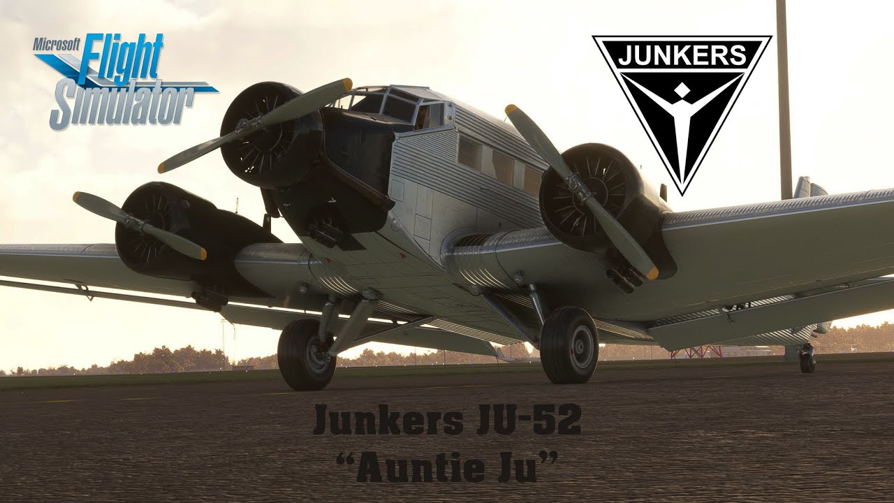 MSFS2020 | Junkers JU52 Flight | 