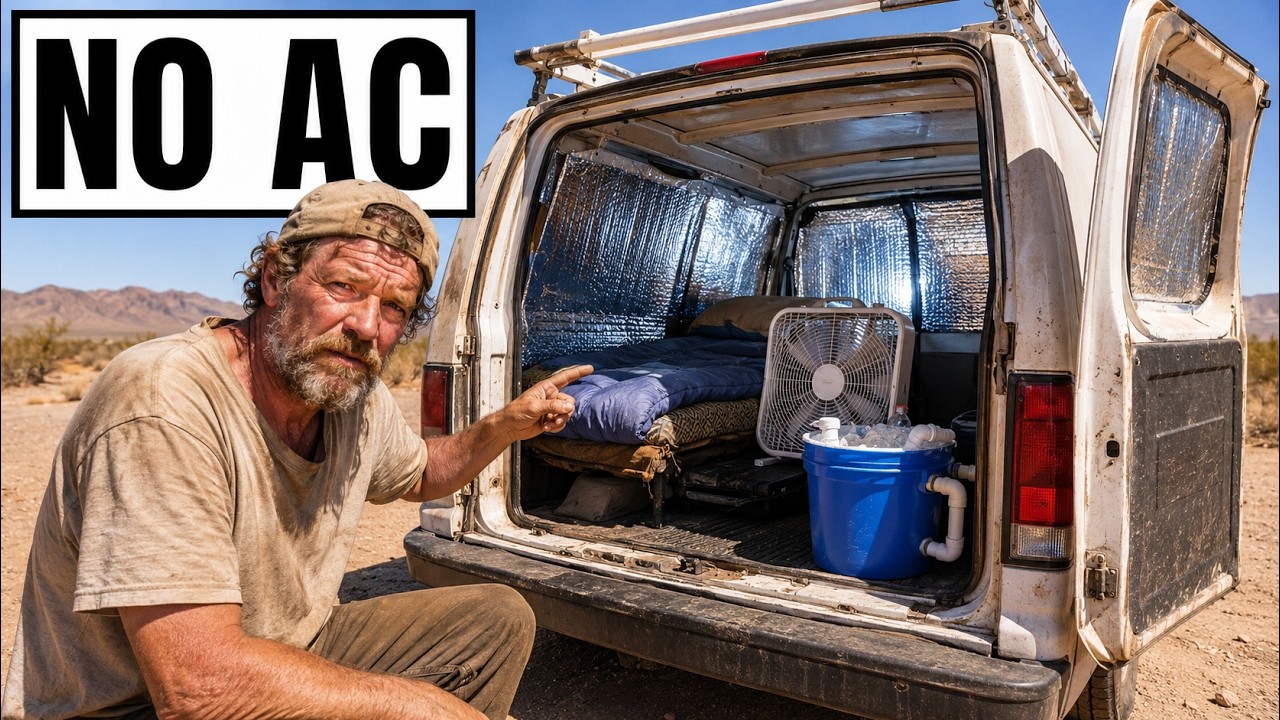 How Homeless People Sleep Through Brutal Summer Nights In A Van For $12