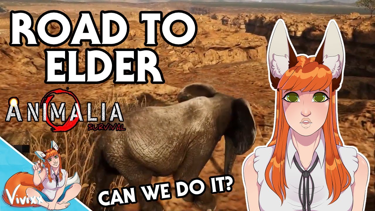 Baby to Adult Bull Elephant... or die trying. - Animalia Survival ep 2