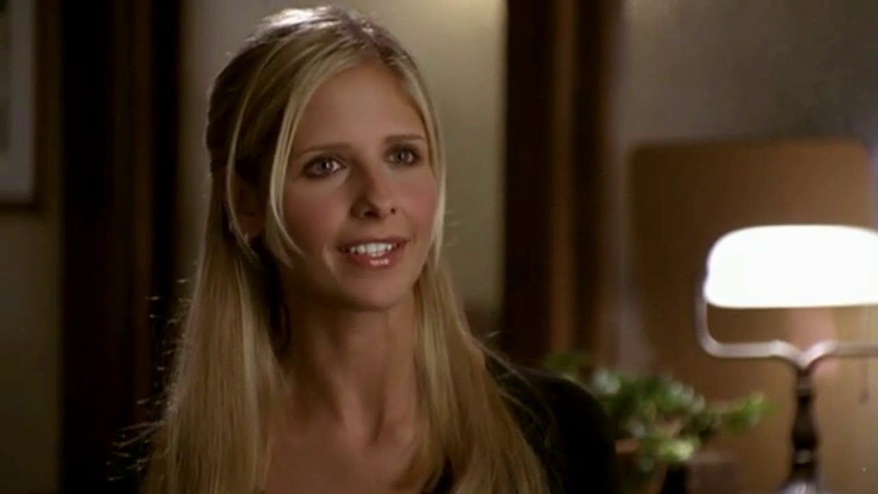 Buffy visits Angel in L.A (HD) || Angel 1x08 