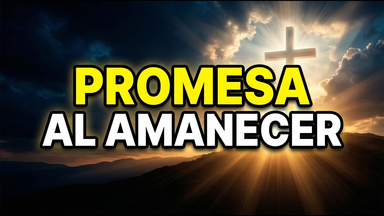 DIOS LO PROMETI&Oacute;&hellip; Y CRISTO VINO | PROMESA AL AMANECER