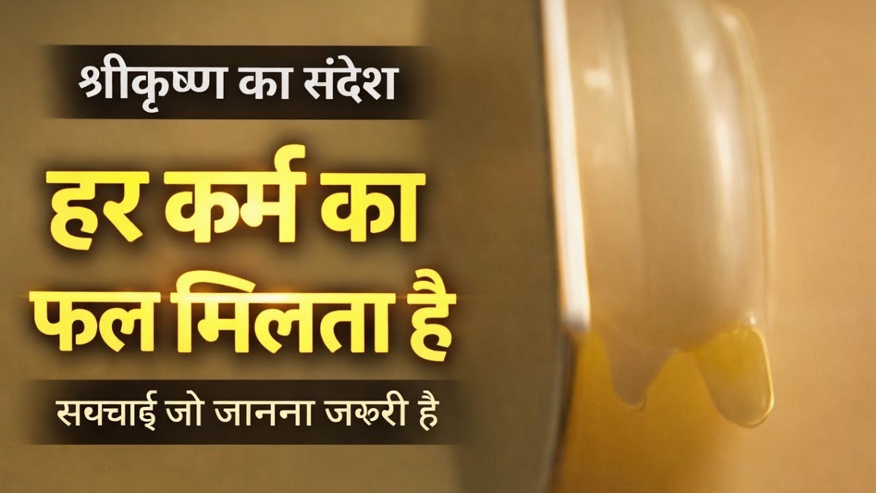 श्रीकृष्ण का संदेश: कोई भी कर्म बिना फल के नहीं रहता |Shanti Vandana 