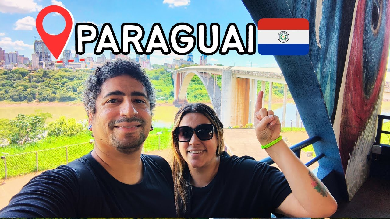 Atravessamos para outro país no meio da viagem