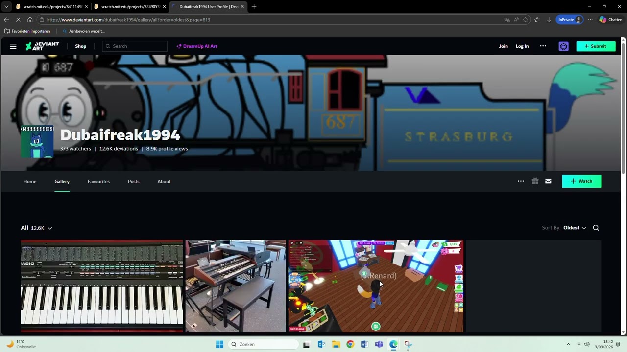 Browsing while listening to African music.