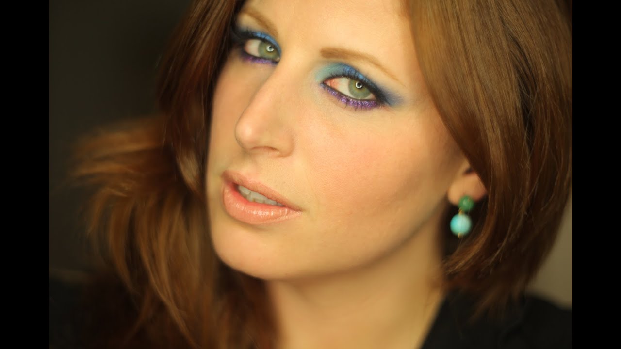 Makeup Tutorial Trucco Blu Viola