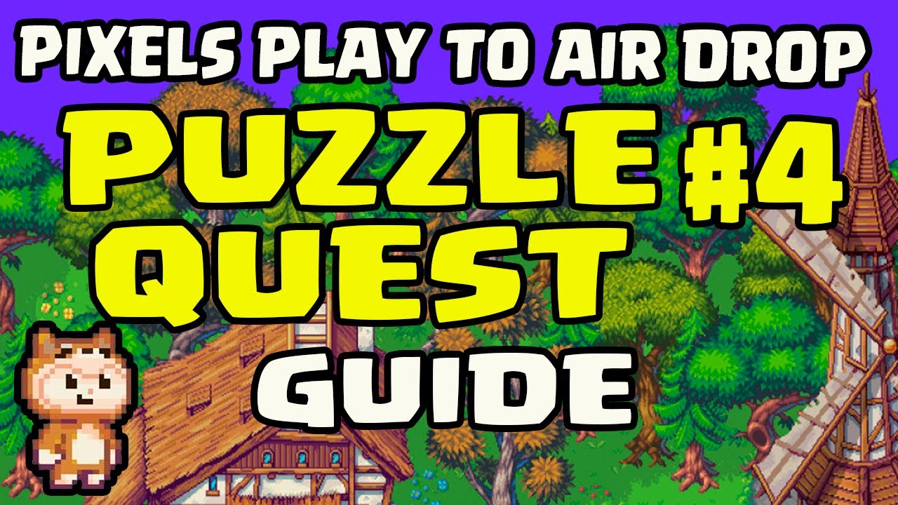 HOW TO FIND 4TH PIECE OF THE $PIXEL PUZZLE QUEST | 🔍 WER/WHERE?  | P2A 2.0 | PIXELS AIRDROP