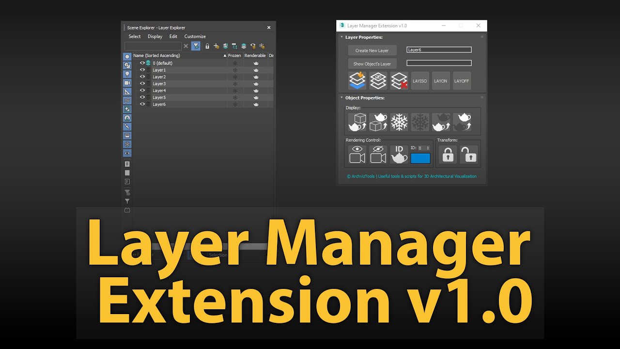 FREE | Layer Manager Extesion v1.0