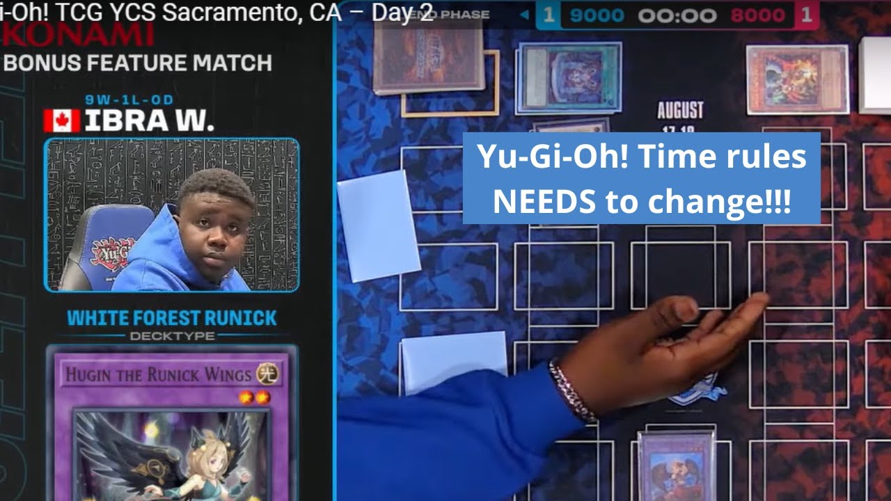 YCS Sacramento Time Discussion about (top 32 Game) Ibra Wane vs Jose Carrillo