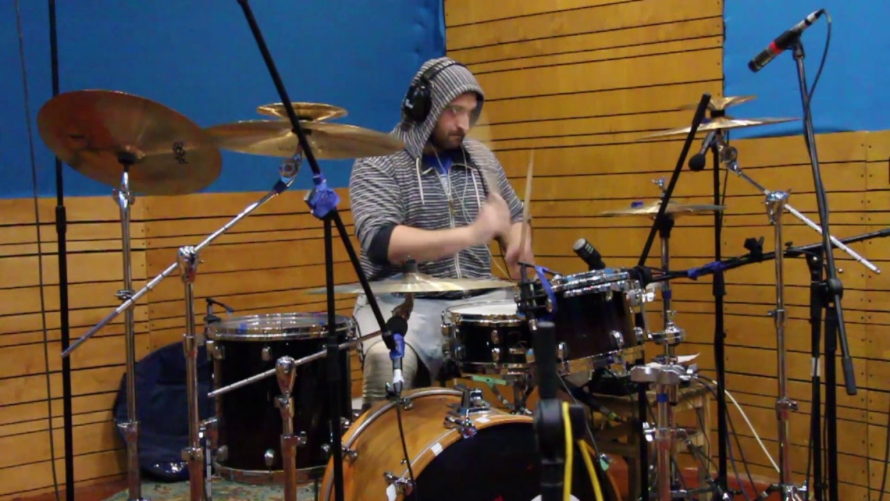 Cenotaph Drum Recording Session at DTH Studios Moscow