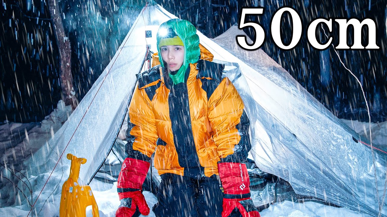 Я не знал, что метели могут быть такими страшными 😨 Выживание в 50 см снега