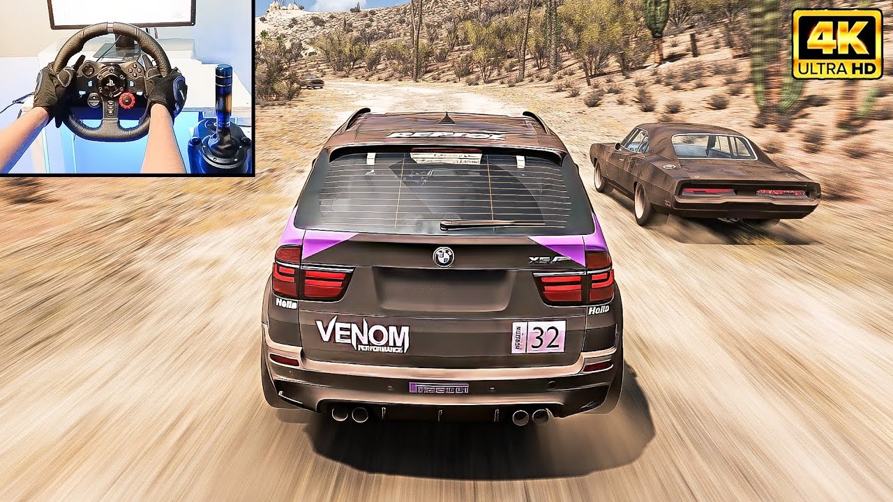 600HP BMW X5 M | Rally Racing Forza Horizon 5 | Logitech G29 Gameplay