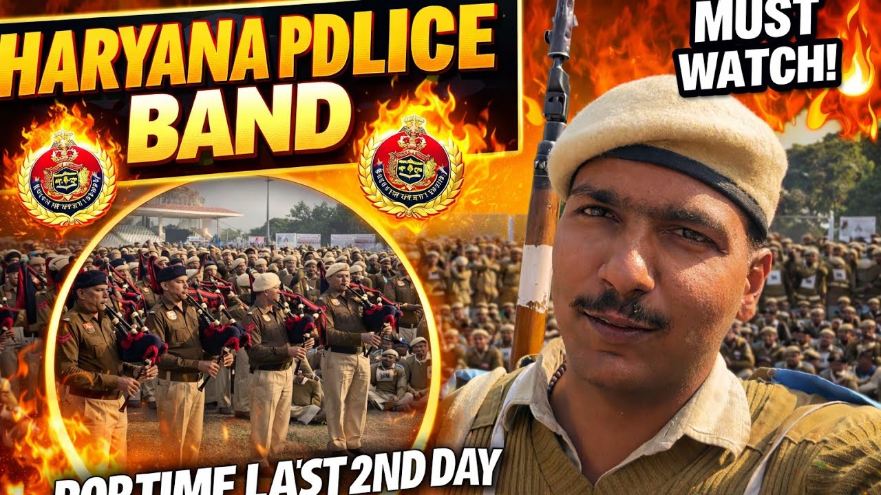 Haryana Police Band 🔥 | POP Time Last 2nd Day | Goosebumps Moment