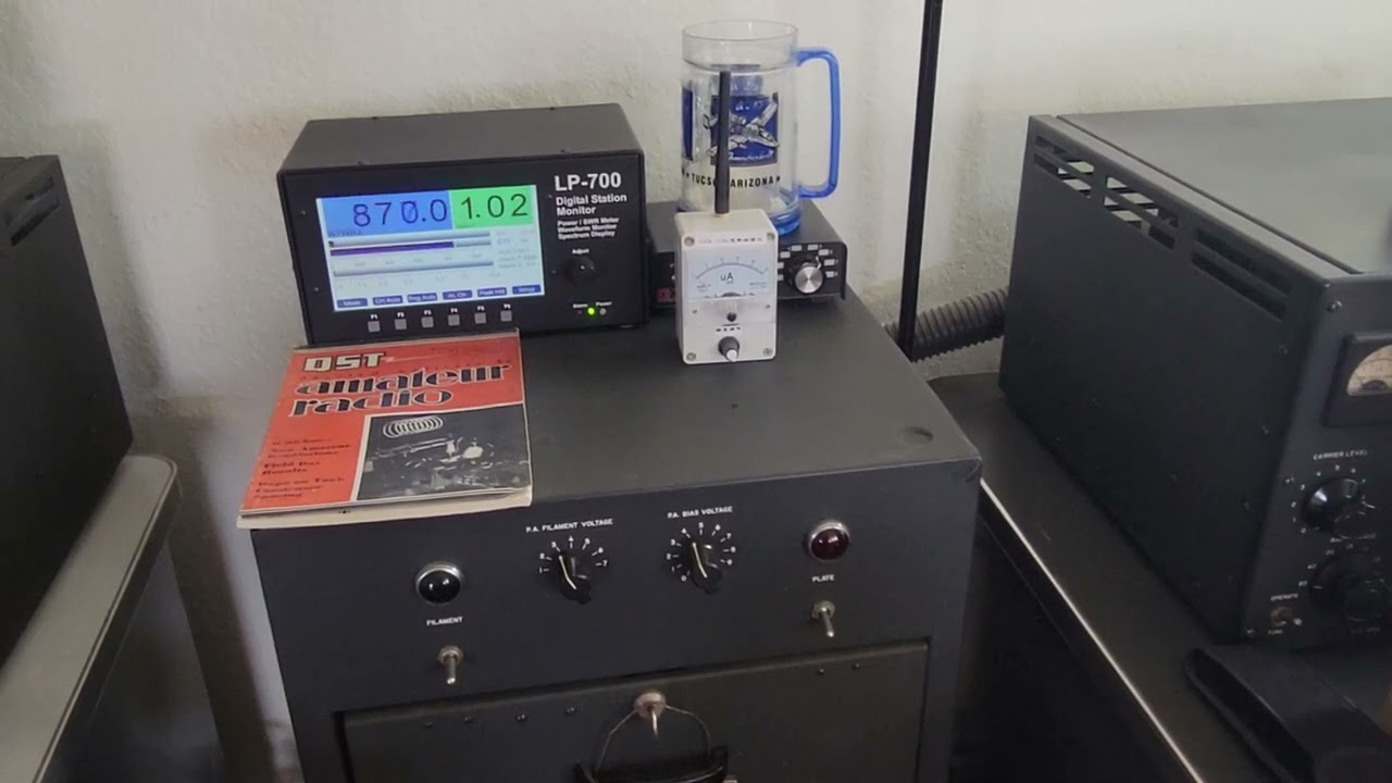 Hallicrafters SR2000 huricane.  20 meter output on HIGH