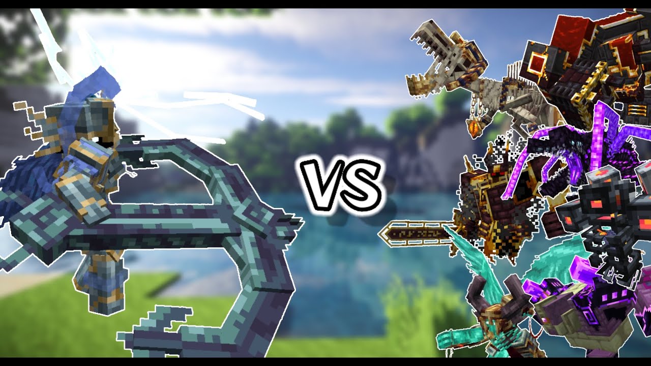 Scylla VS L_Ender 's Cataclysm | Minecraft Mob Battle