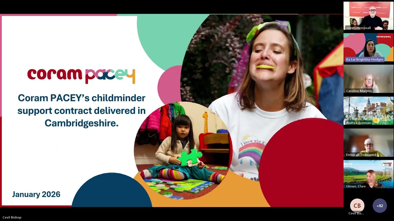 Coram Hempsall's x Coram Pacey - Childminder Service Support Insight - 28.01.2026