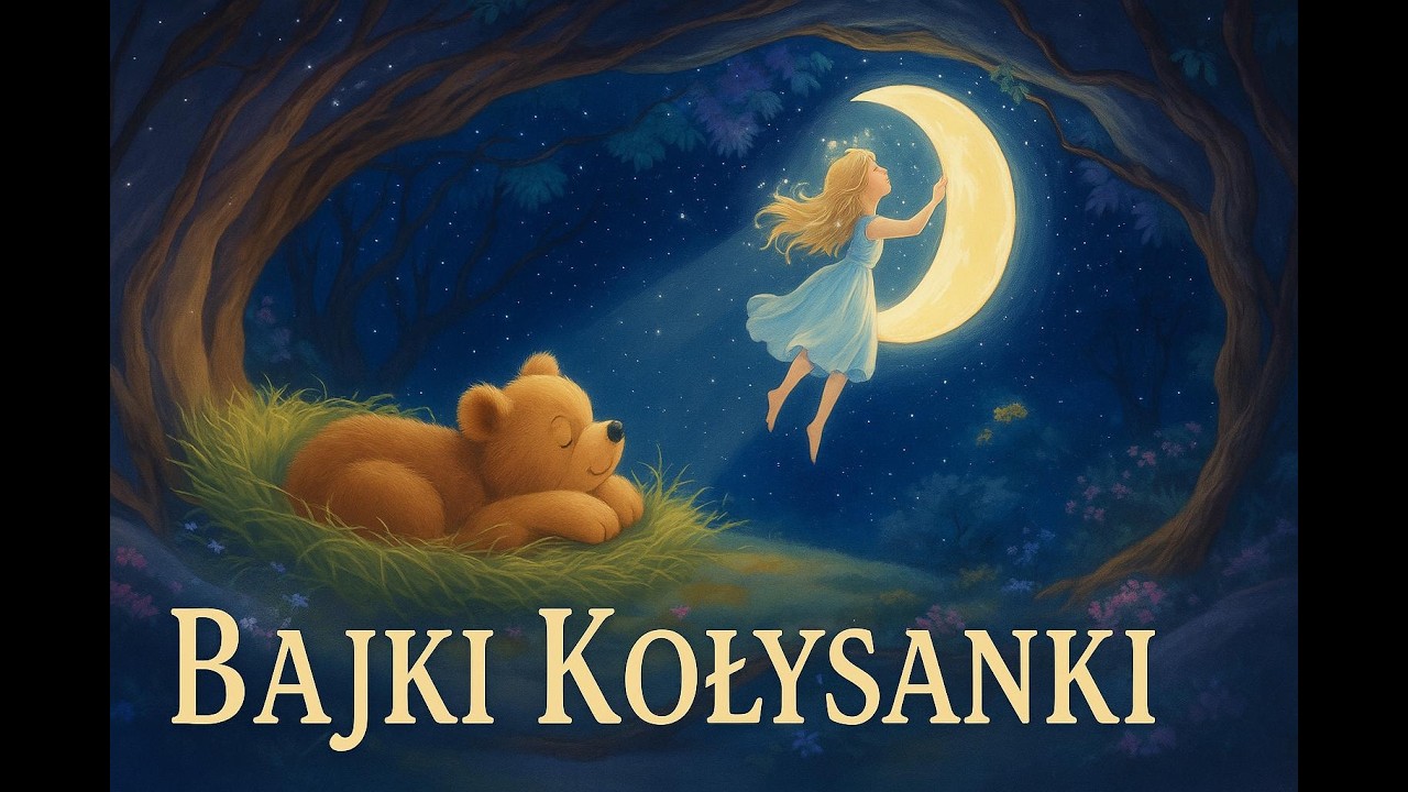 Krótkie bajki kołysanki #1 | Bajka o Księżniczce Iskrze oraz o Misiu Barnaba