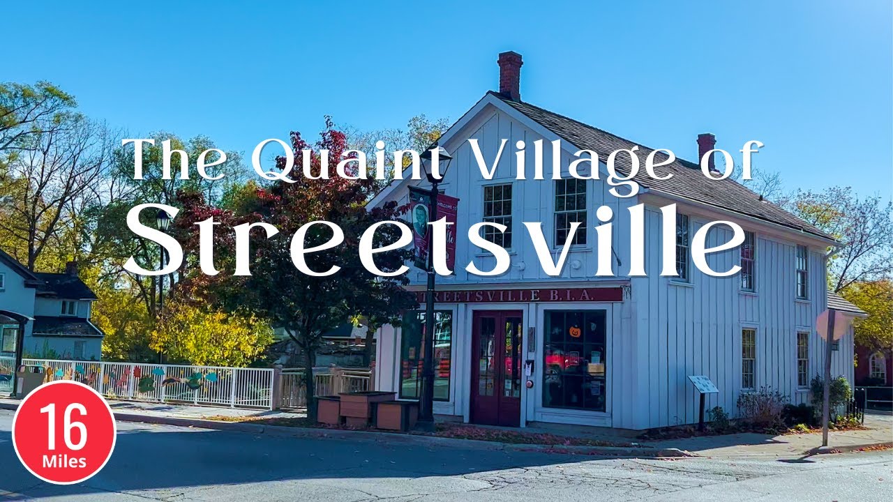 Exploring the quaint village of Streetsville in Mississauga - Walking Tour