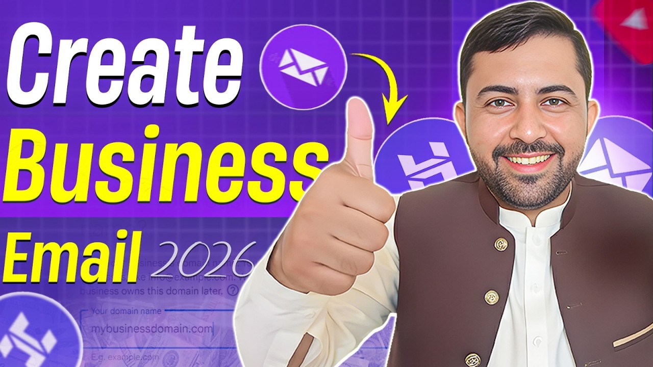 How to Create a Business Email with Hostinger || Create Professional Email with Your Domain