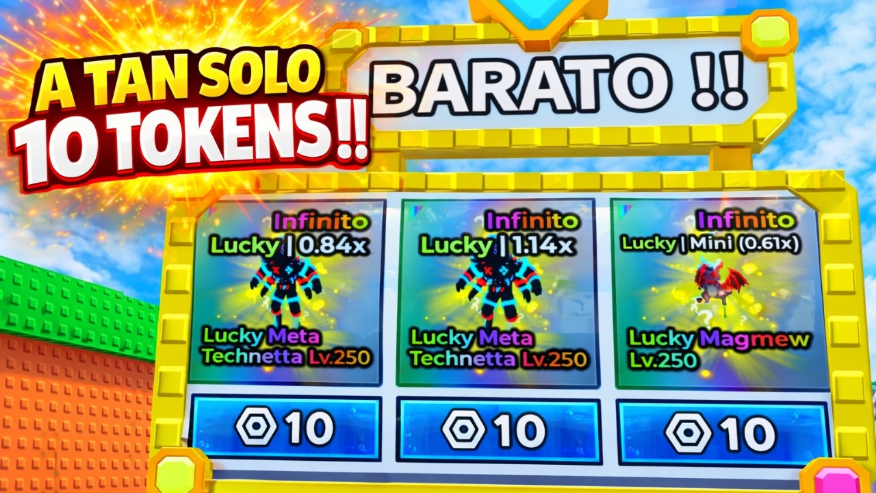TODOS MIS INFINITYS A 10 TOKENS !!!!!! ESCAPA DEL TSUNAMI POR BRAINROTS #brainrot