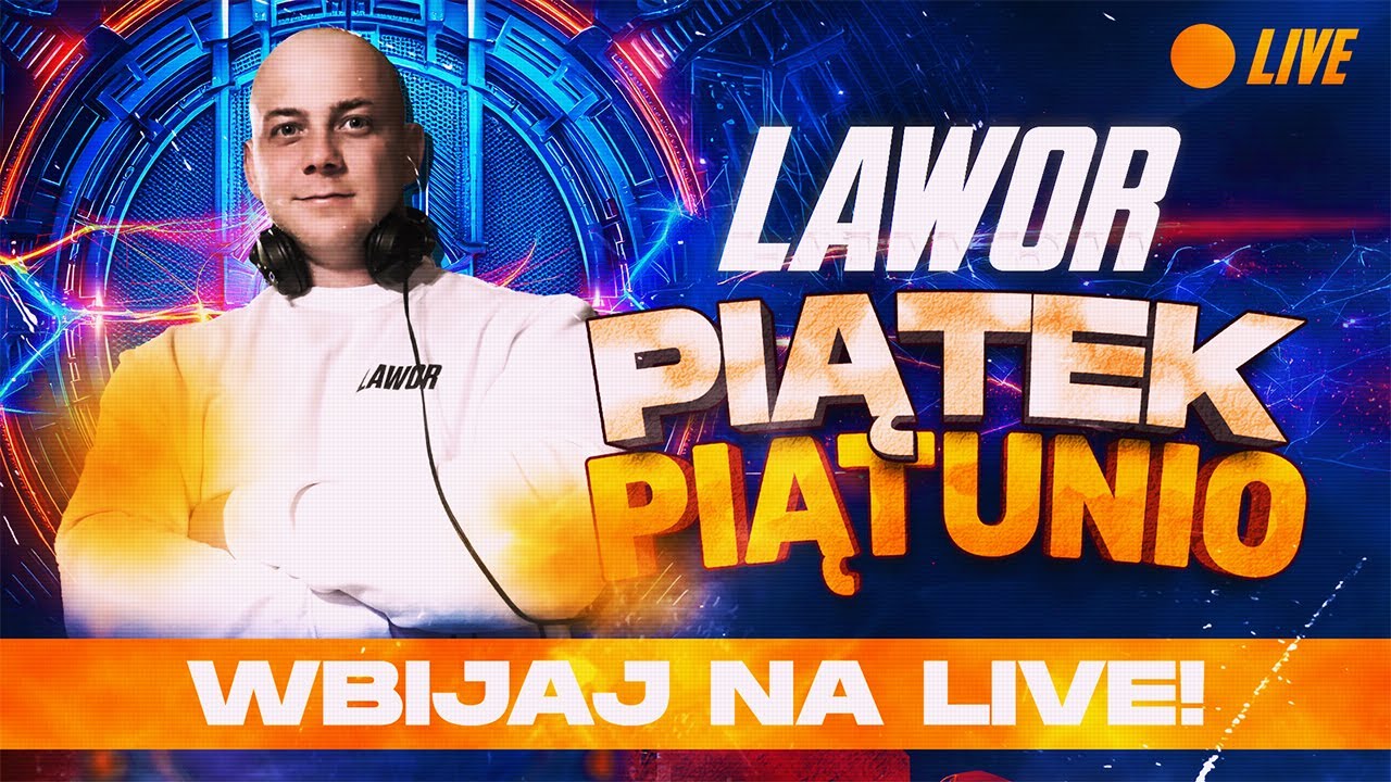 Piątkowe Party 21.11.25 #DJLAWOR  #OnAir # LIVE #MUZYKAKLUBOWA #RETRO #TECHNO #HARDSTYLE