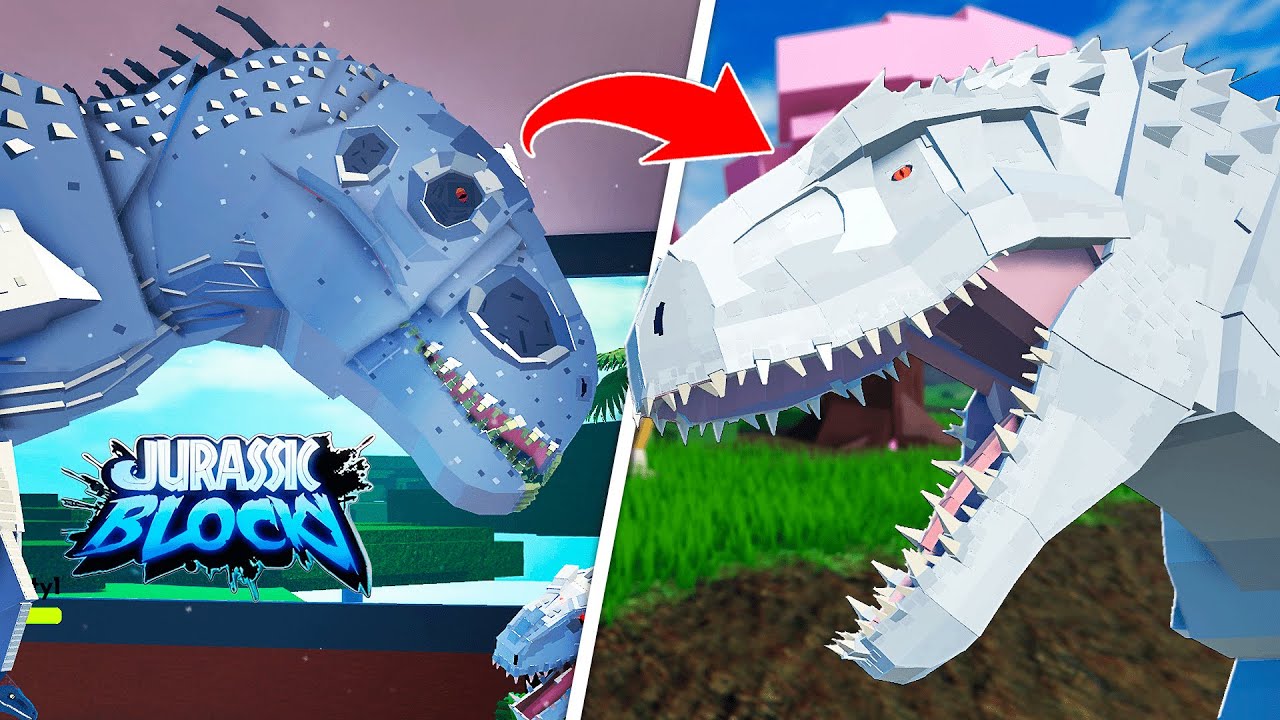 EVOLUÇÃO DOS DINOSSAUROS DE JURASSIC BLOCKY!! | ROBLOX