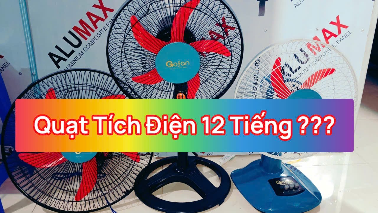 QUẠT KẸP BÌNH vs QUẠT TÍCH ĐIỆN 12V Cái Nào TỐT Hơn Cho Mùa Hè?