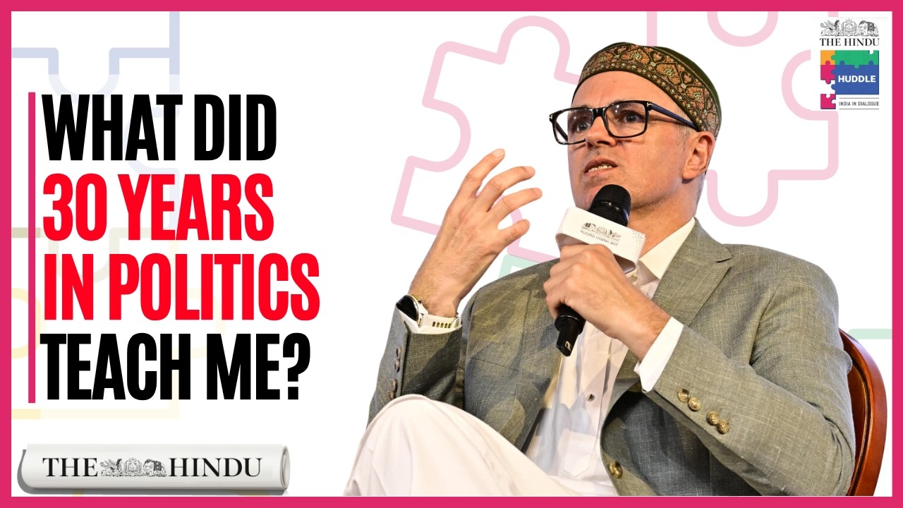 Omar Abdullah reflects on power, youth and democracy after three decades in public life