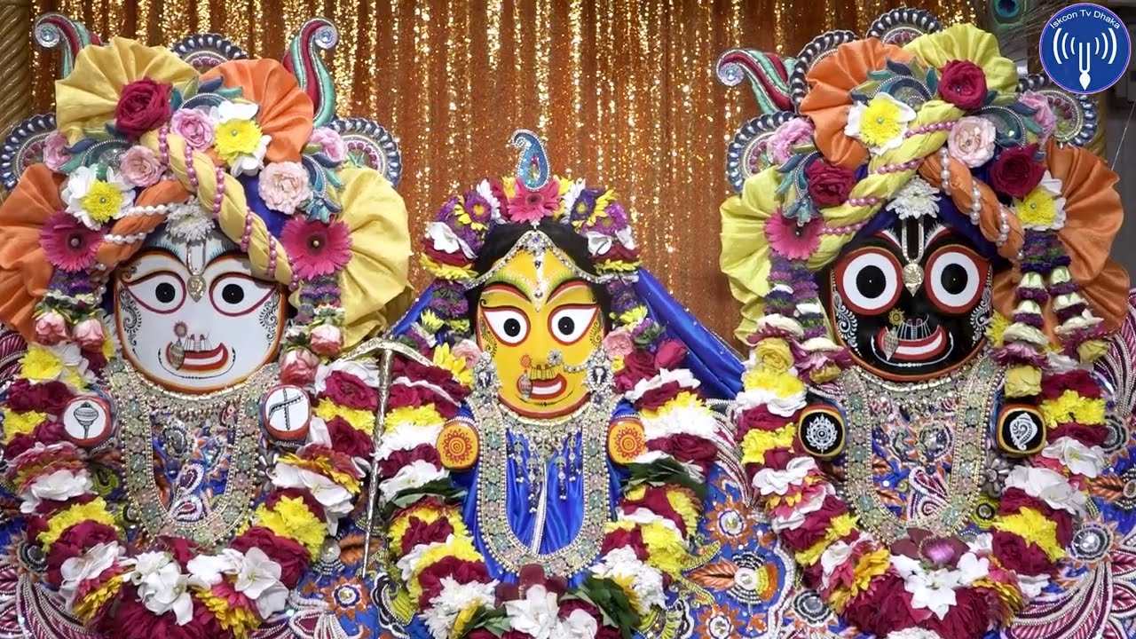 1st April 2023 Special Daily Darshan Swamibag Iskcon Temple Dhaka
