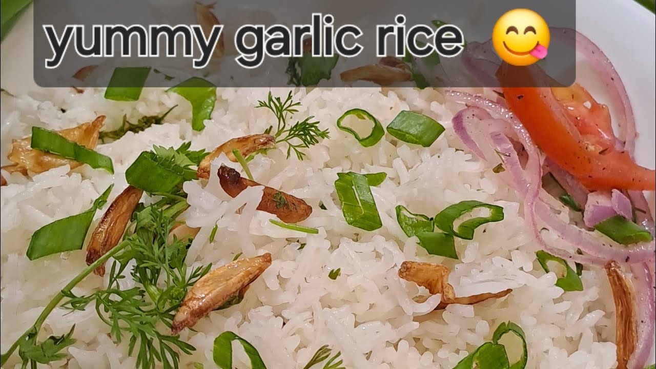 Garlic rice/ belluli Anna this rice clear your cholesterol in 3 month 😋 👌 try madi nodi & subscribe 