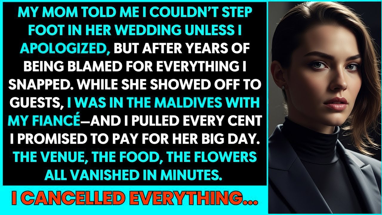 My Mom Banned Me From Her Wedding Unless I Apologized — So I Fled To The Maldives And…