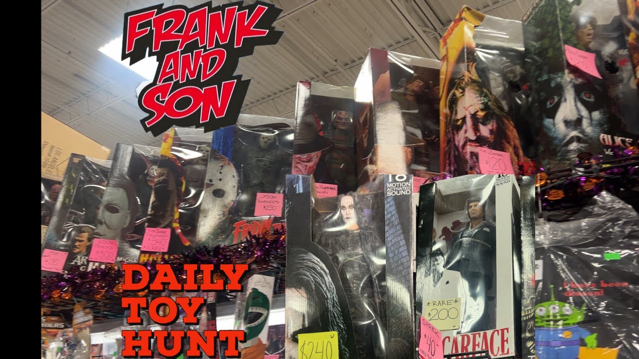 I found some of the Rarest Neca Toys at Frank n Sons Collectibles. (Daily Toy Hunt)