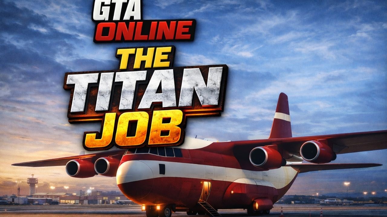 Grand Theft Auto V ONLINE - The Titan Job #gta5 #gtav #gtaonline