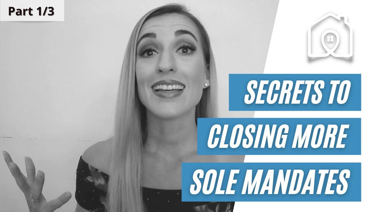 Real Estate Sole Mandate Strategies that ACTUALLY work!