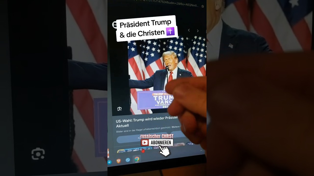 Donald Trump - Gottes WARNUNG an alle Christen! ✝️ #bibel #bibelvers #glaube #gebet #jesusistgott