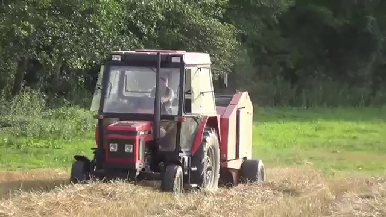 Prasowanie Słomy Zetor 3320 + Carraro Olimpic 1200