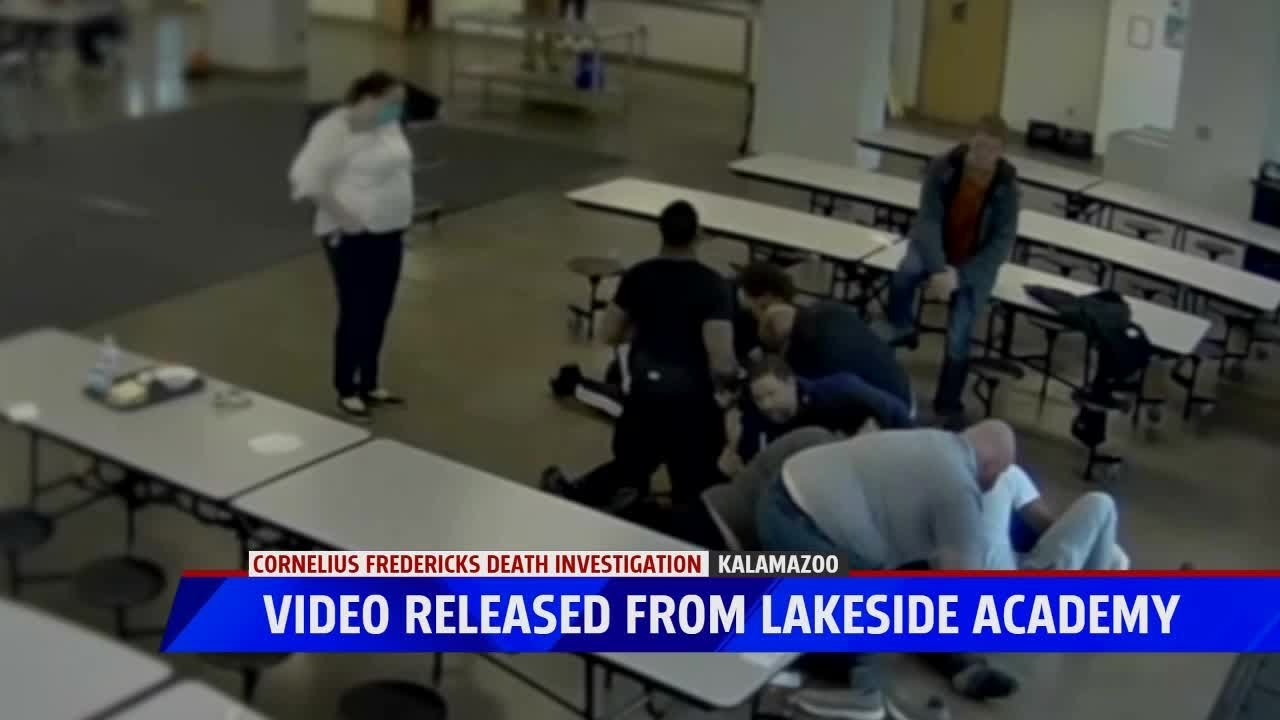 Video of Cornelius Fredericks being restrained at Lakeside Academy released