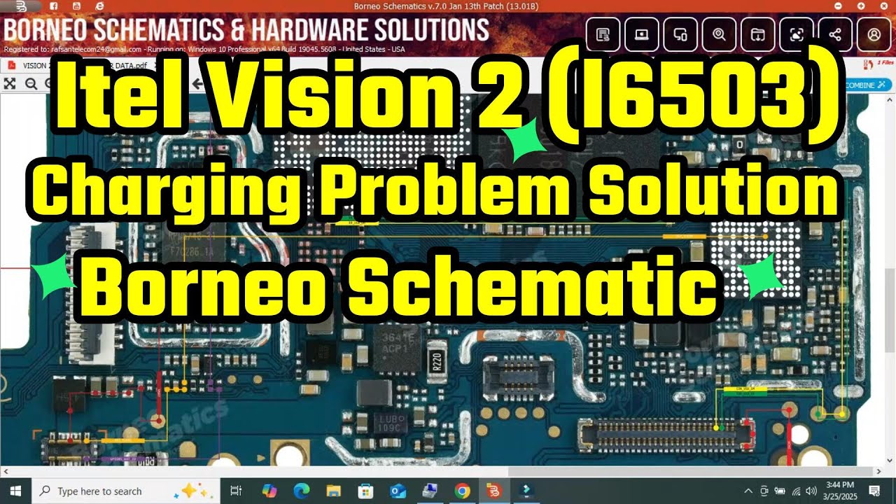 Itel Vision 2 (L6503) Charging Problem Solution || Itel Vision 2 (L6503) Charging Jumper Ways