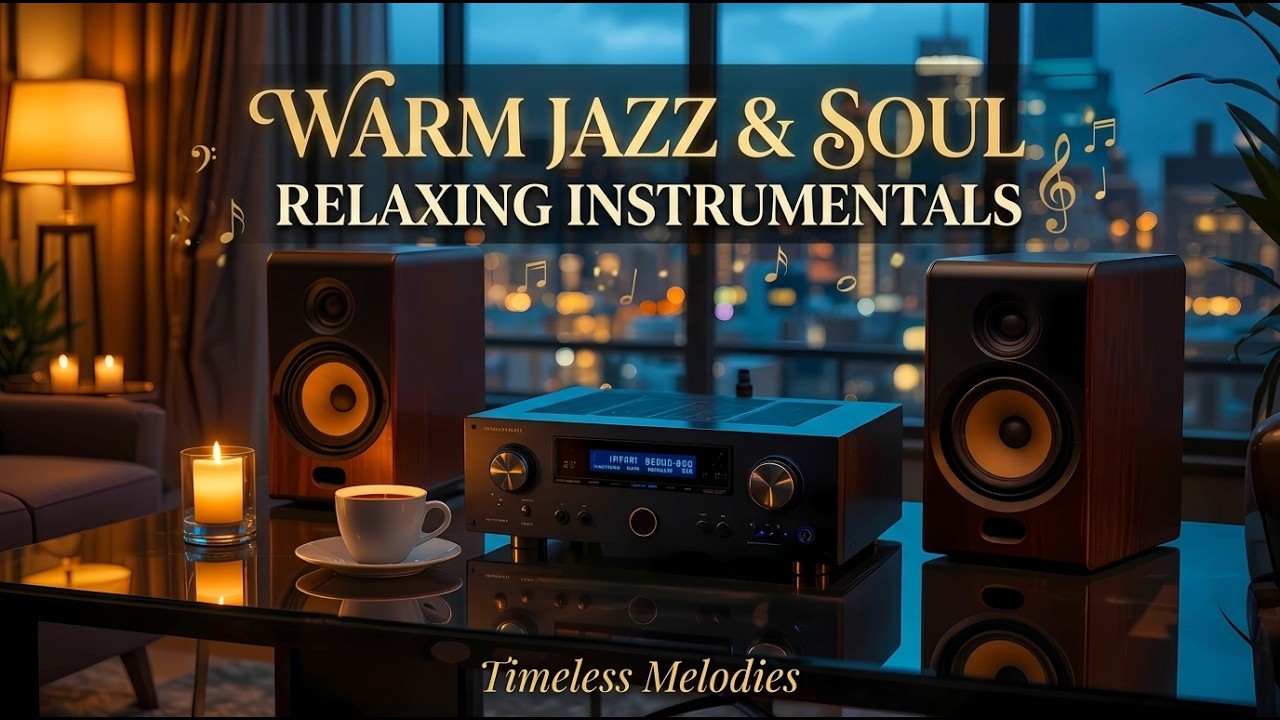 Smooth Jazz & Soul R&B instrumental – Warm Sax & Guitar Flow for Peaceful and Relaxing Moments.