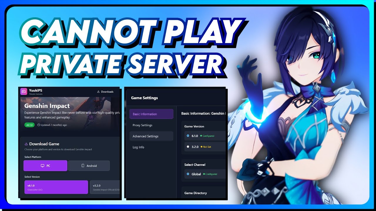 Почему вы НЕ МОЖЕТЕ играть на частном сервере Genshin Impact после обновления игры?