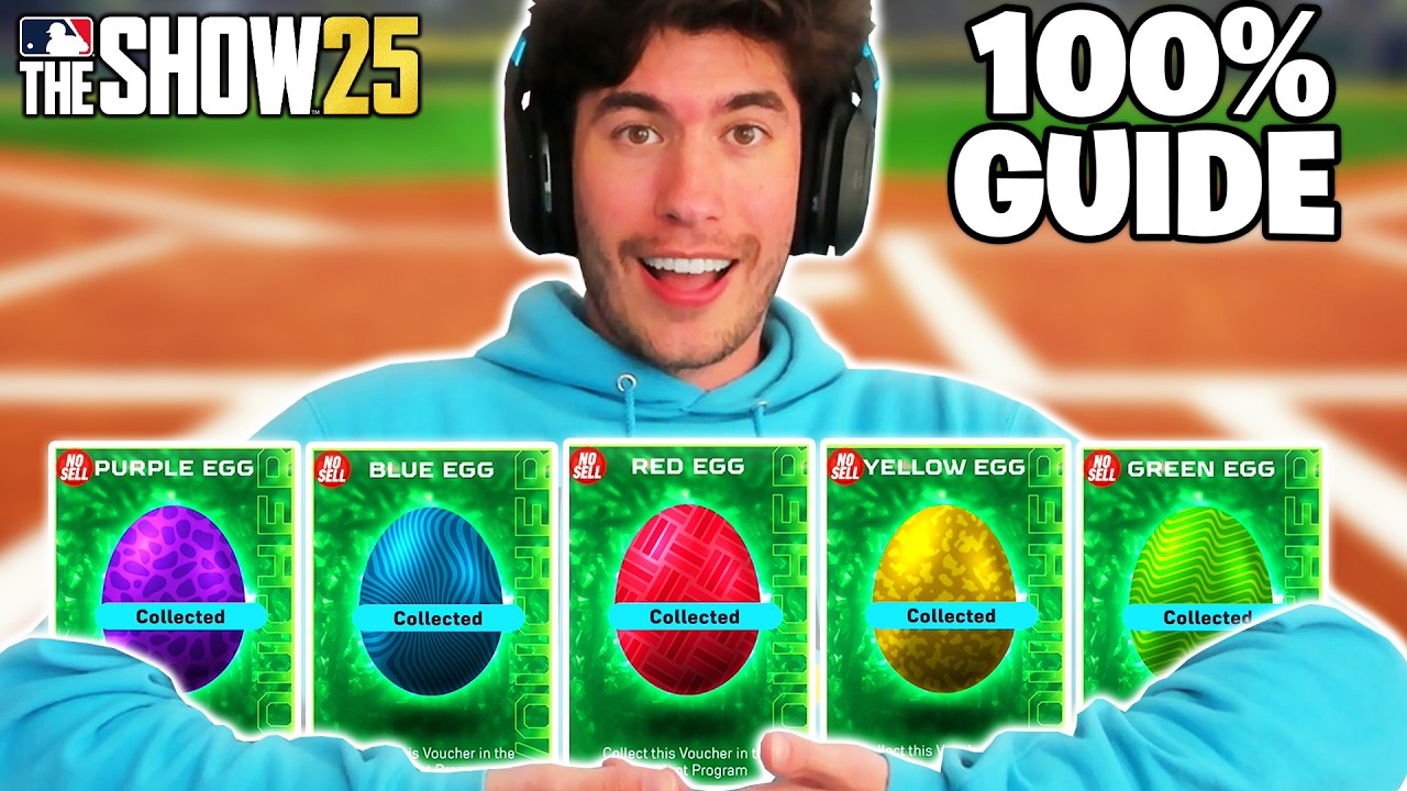 Как я завершил программу EGG HUNT в MLB The Show 25