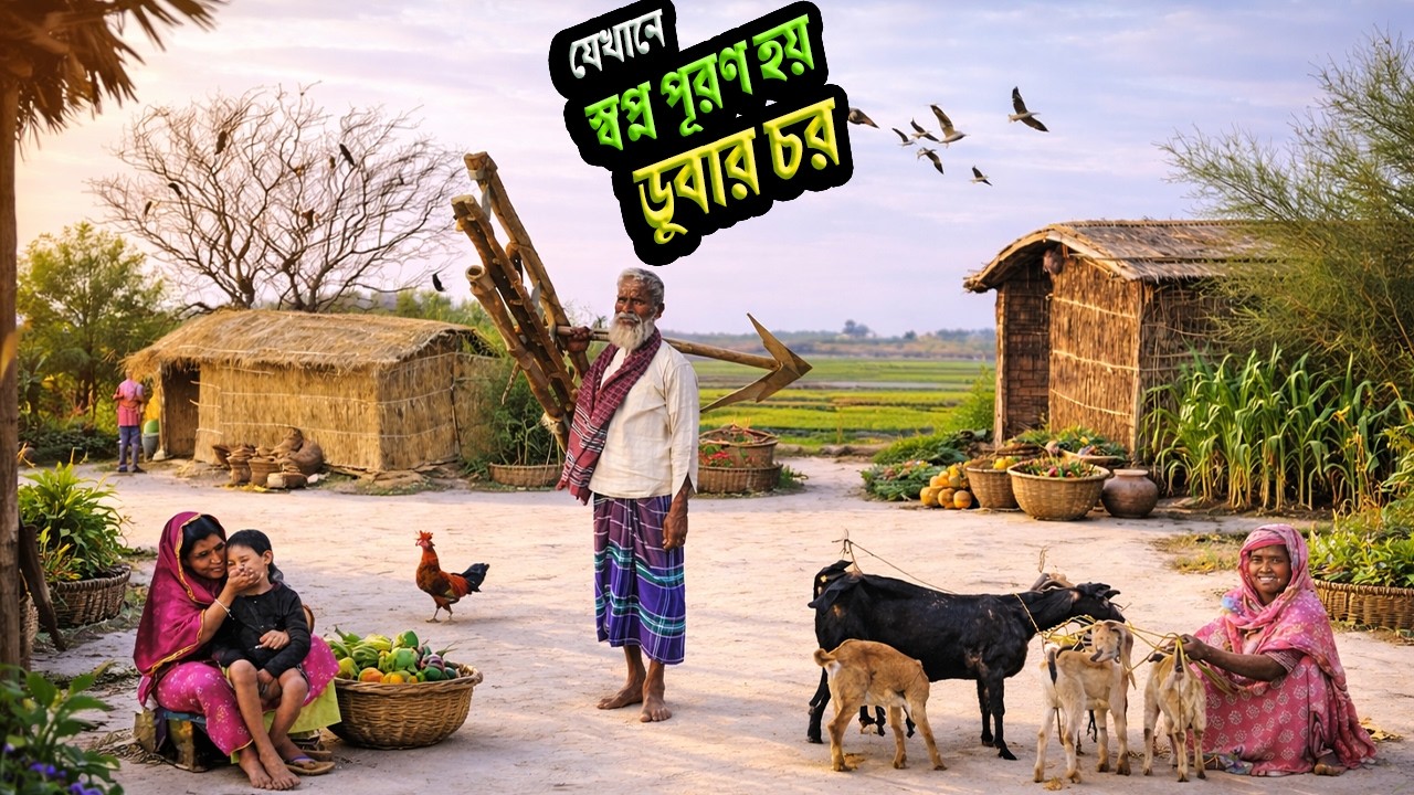 যে জমি বর্ষায় হারায়, সেই জমিতেই কোটি টাকার আয়! ডুবার চরের অবাক করা গল্প