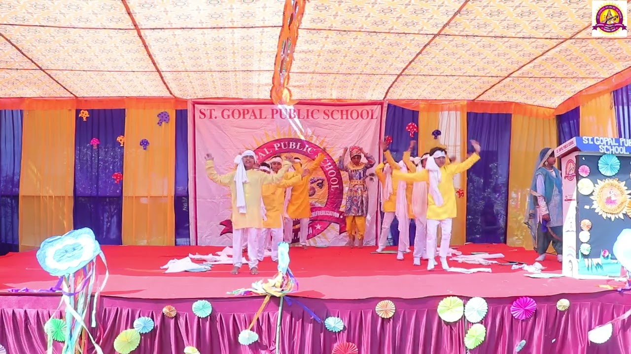Janmashtami Dance Performance with Anchoring | 9th Annual Function | St. Gopal Public School