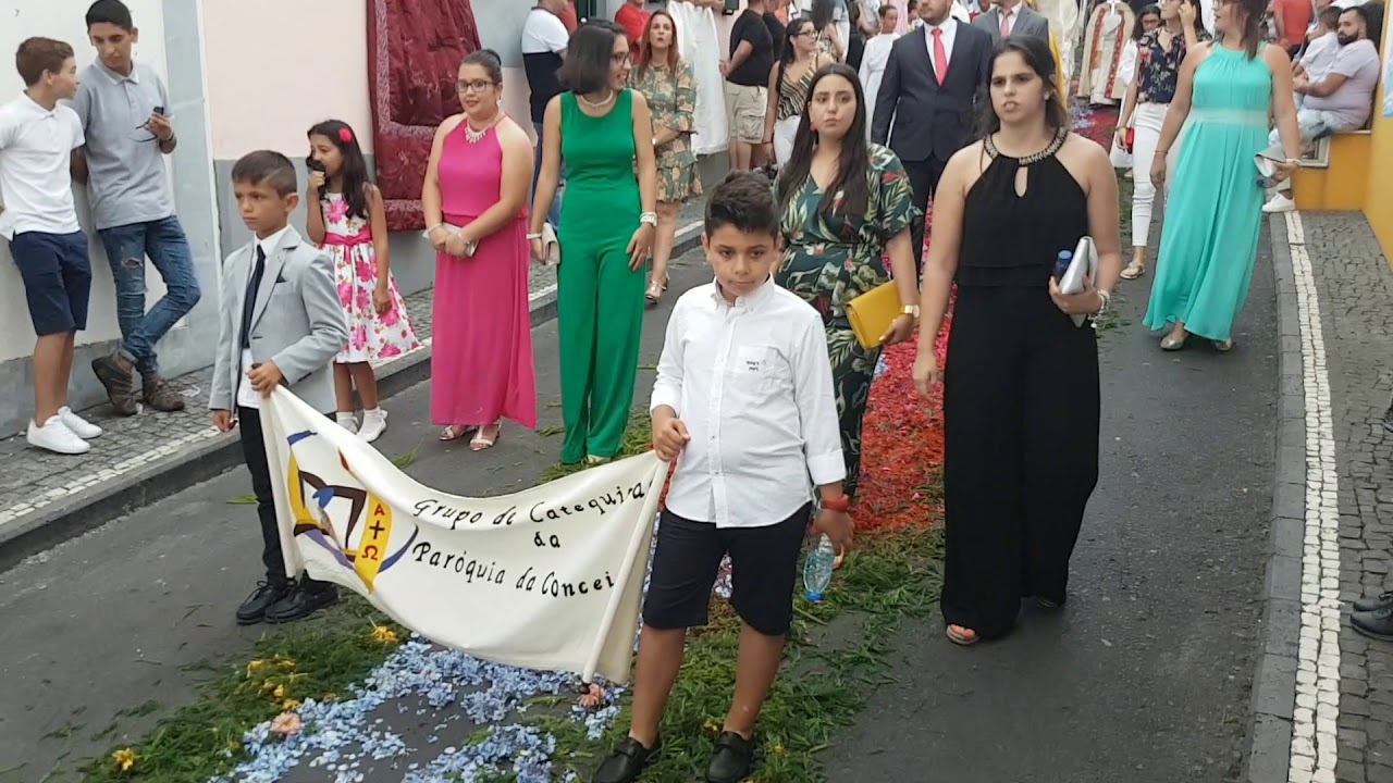 Procissão do Sagrado  Coração de Jesus Conceição Ribeira Grande 2018
