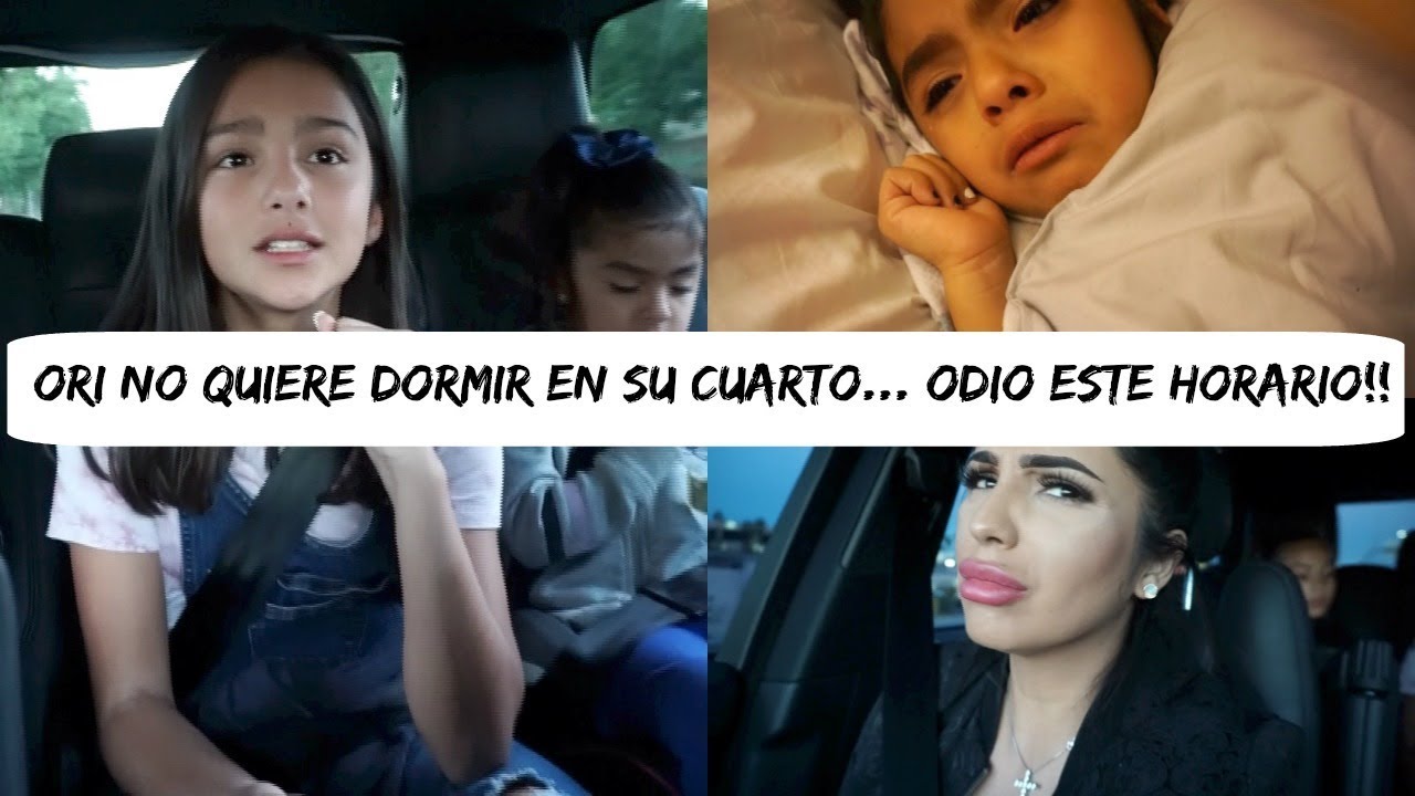 ORI NO QUIERE DORMIR EN SU CAMA... NO ENTIENDO EL POR QUE DE ESTE HORARIO?!! - Vlog diario