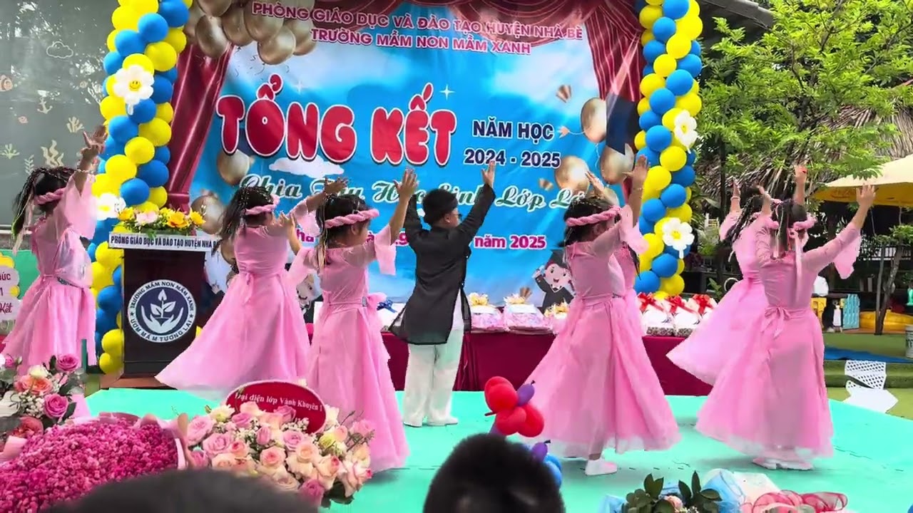 Bắc BLing .Nhóm Múa Lớp Lá .Trường Mầm Non Mầm Xanh