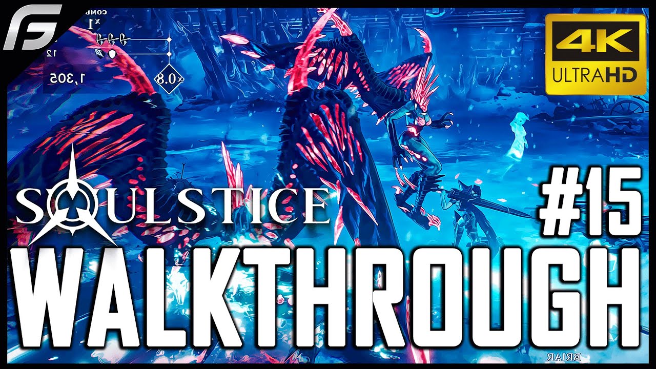 Soulstice Walkthrough Gameplay Part 15 The Crater MAJOR BOSS FIGHTS -Chapter 15 (Full Game) 4k 60fps