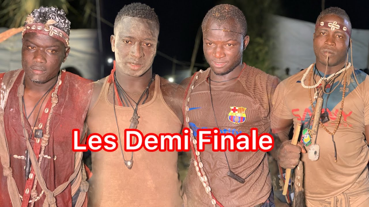 Les Demi finale à Mbellonguithie 05 Avril 2025,Birame Mbissine vs Djidiack,Sathie vs Diame Terry