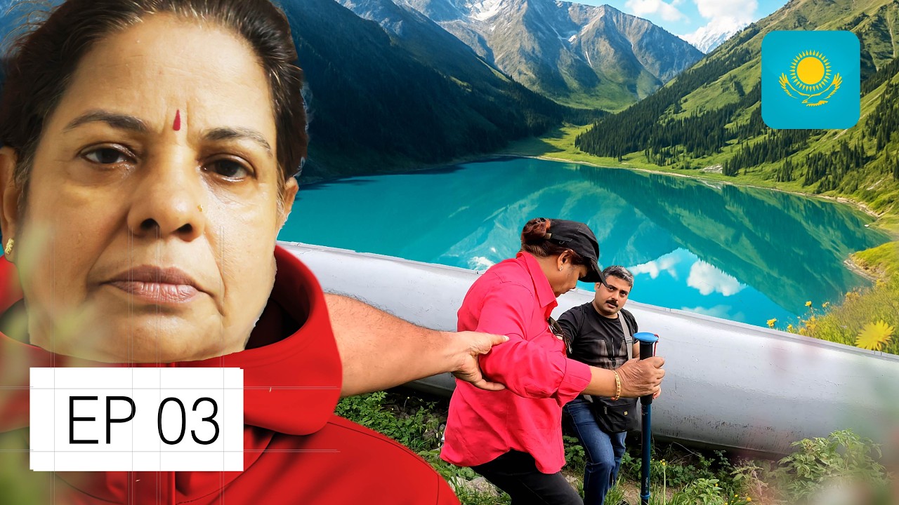 Kazakhstan Travel Vlog | We Were Stuck Here! Big Almaty Lake Hike Gone Wrong