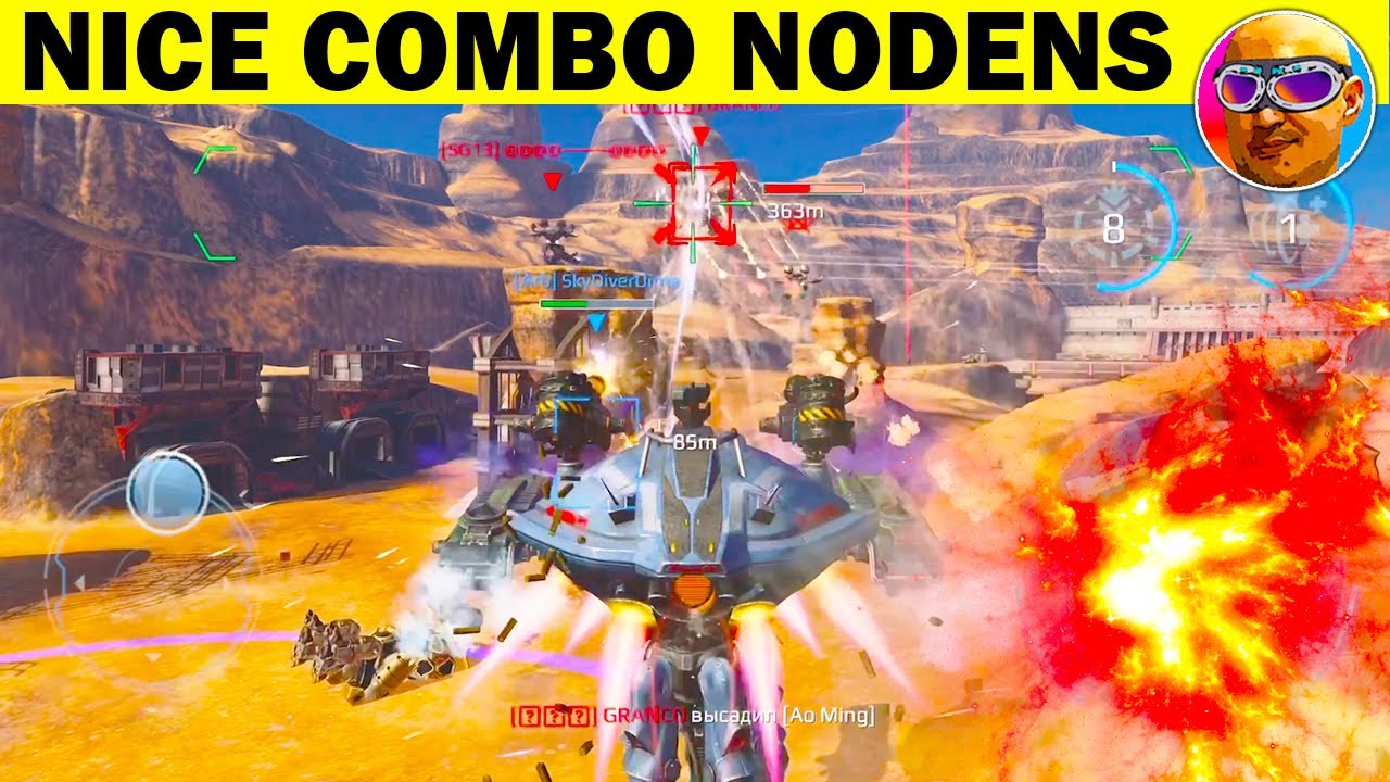 NICE COMBO NODENS  2 RETALIATOR + 2 SQUALL WAR ROBOTS REMASTERED